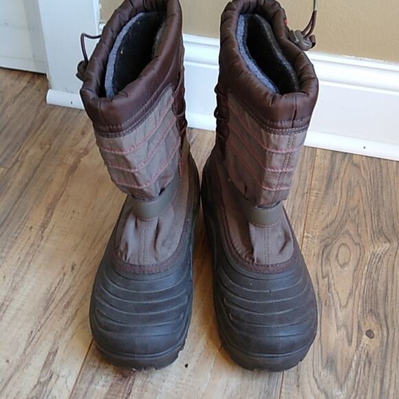 Sorel Snow Winter Boots Wool Lining Waterproof. size 5 - Picture 1 of 14
